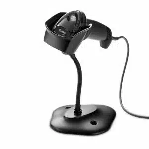 Zebra-DS2208-Kit_Scanner_Retail_Corded scanner with stand photo DS2208-SR7U2100SGW