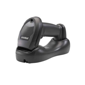Zebra LI4278 Kit_Scanners_Retail_Cordless scanner on cradle photo