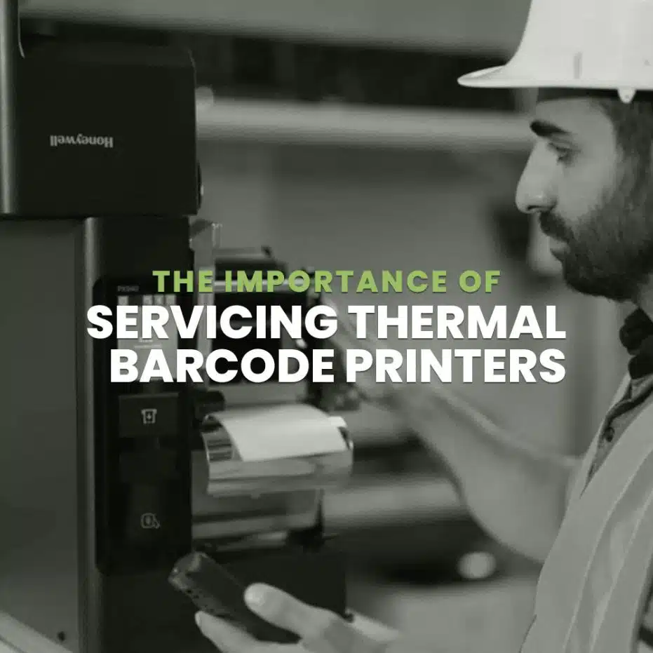 the importance of servicing thermal barcode printer blog banner