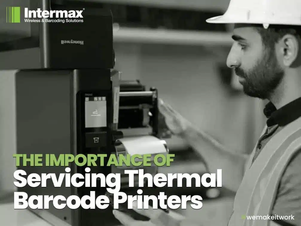 the importance of servicing thermal barcode printer blog banner grid photo