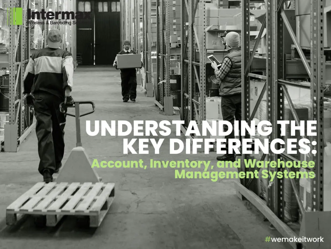 Understanding the key differences of account, inventory, and warehouse management systems