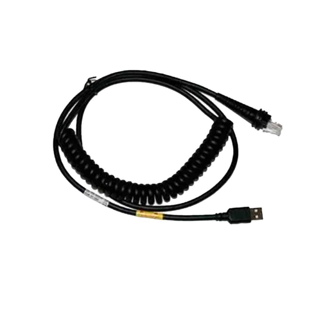 Brand New Honeywell Coiled Serial Interface Cable – CBL-020-300-C00 – Unbranded Replacement