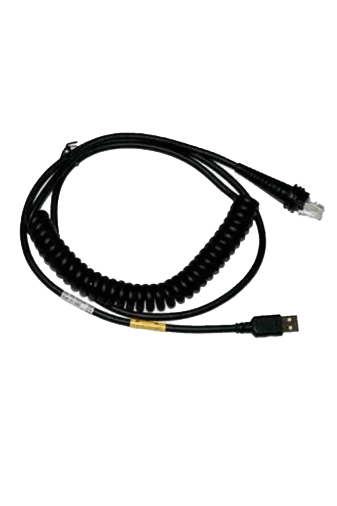Honeywell 3 Meters USB A Coiled Black Cable CBL-500-300-C00