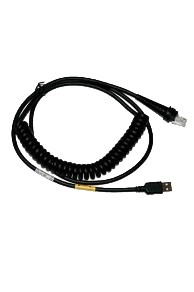 Honeywell 3 Meters USB A Coiled Black Cable CBL-500-300-C00