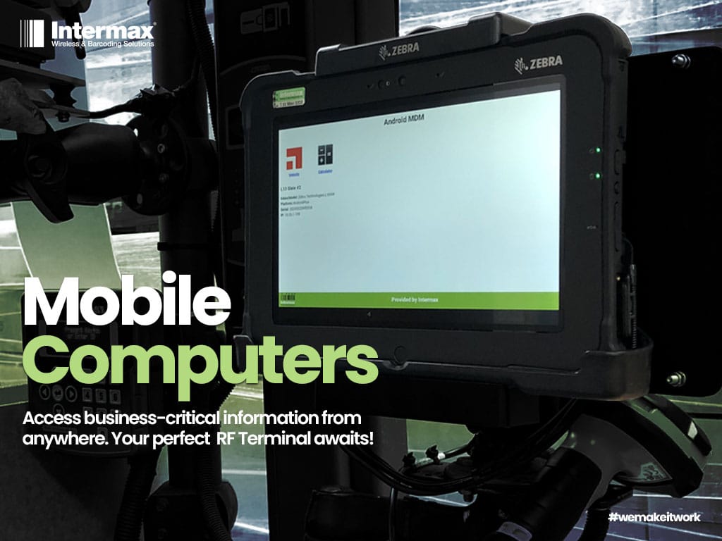 mobile-computers - access business-critical information from anywhere. Your perfect RF Terminal awaits!