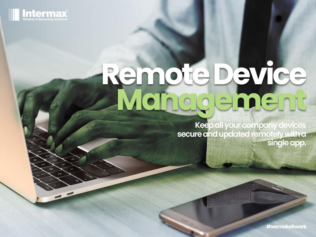 A remote device management dashboard displaying real-time monitoring and control of mobile devices.