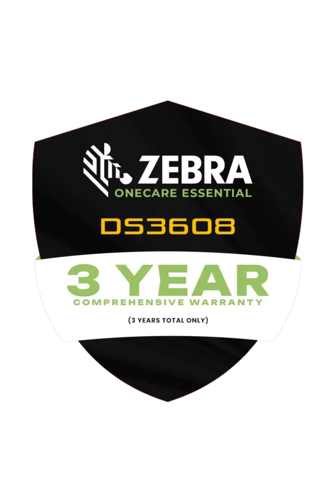 Zebra Onecare Essential - DS3608 3 Years Comprehensive Coverage Z1AE-DS3608-3C00