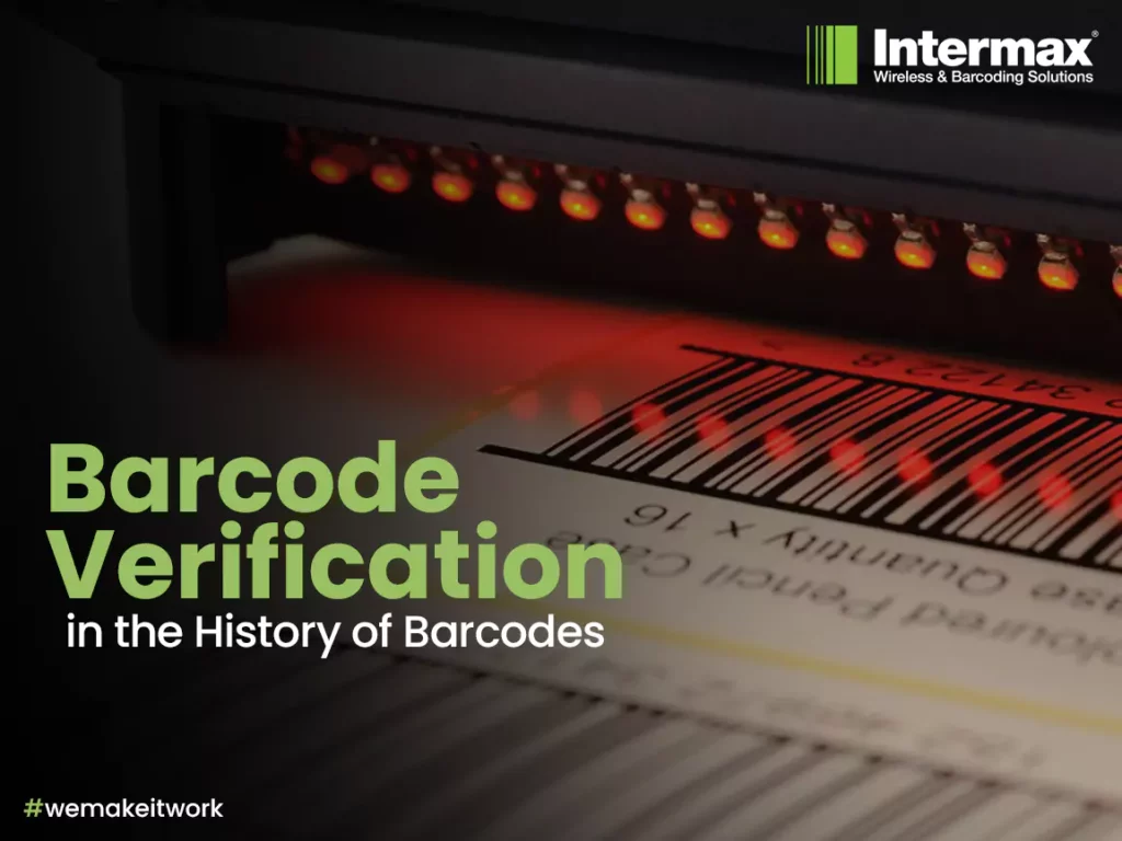 barcode verification banner - in the history of barcodes