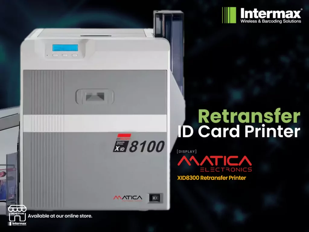 Retransfer ID Card Printer - Matica Electronics XID8300 Retransfer Printer