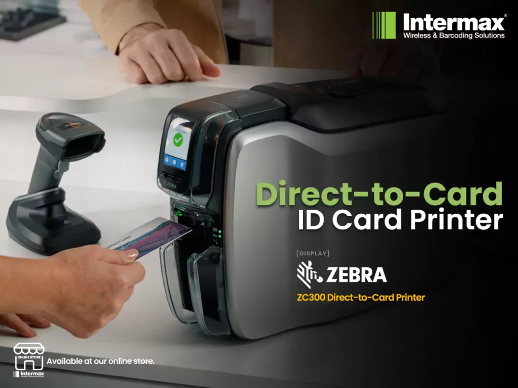 Direct to Card ID Card Printer - Zebra ZC300 Direct to card printer