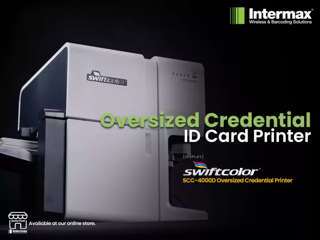 Oversized Credential ID Card Printer - Swiftcolor SCC-4000D