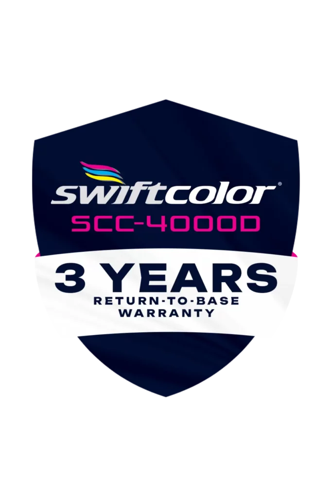 swiftcolor scc-4000D 3 years RTB warranty MA00MAINTENANCE
