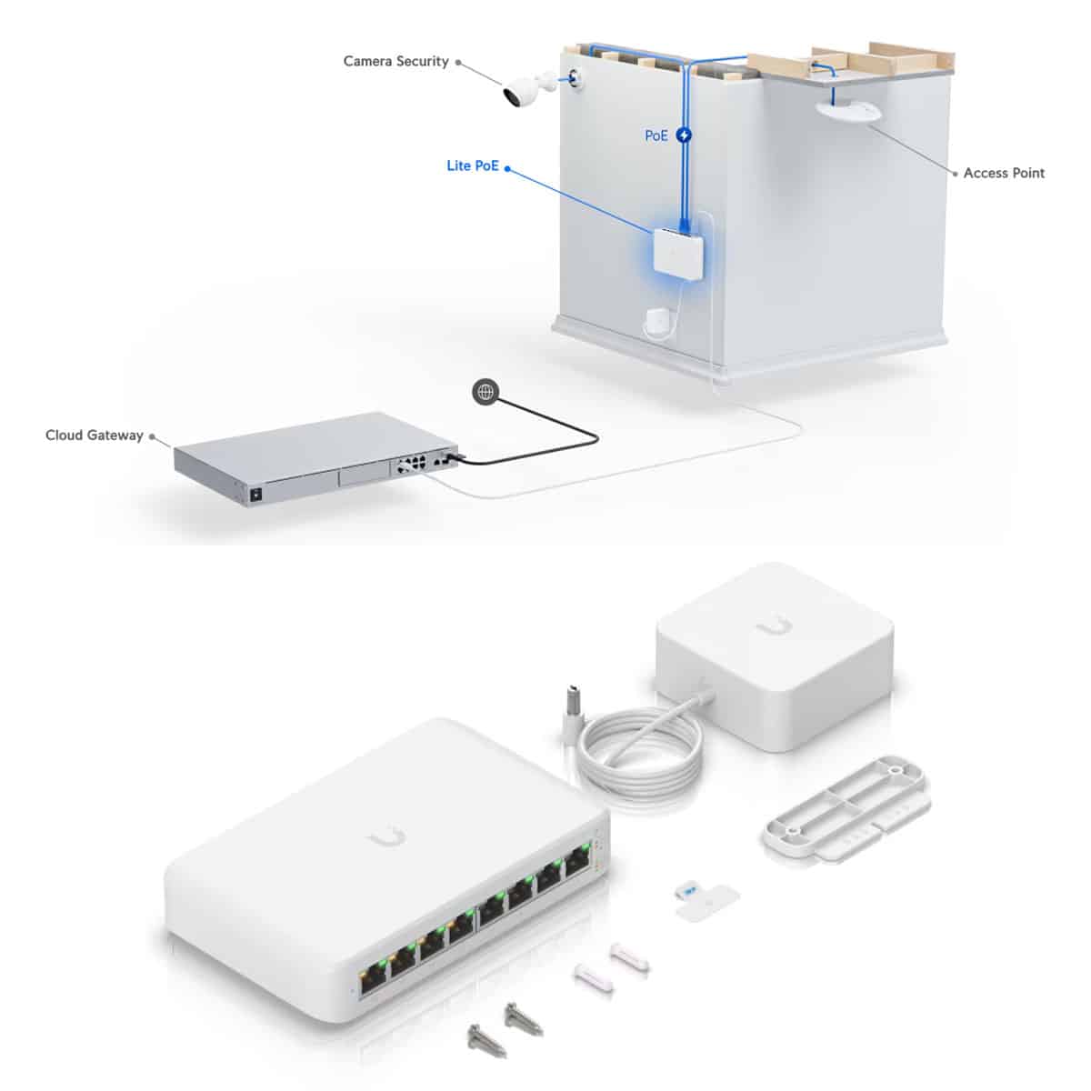 USW-LITE-8-POE - Ubiquiti UniFI Lite 8 Power-Over-Ethernet