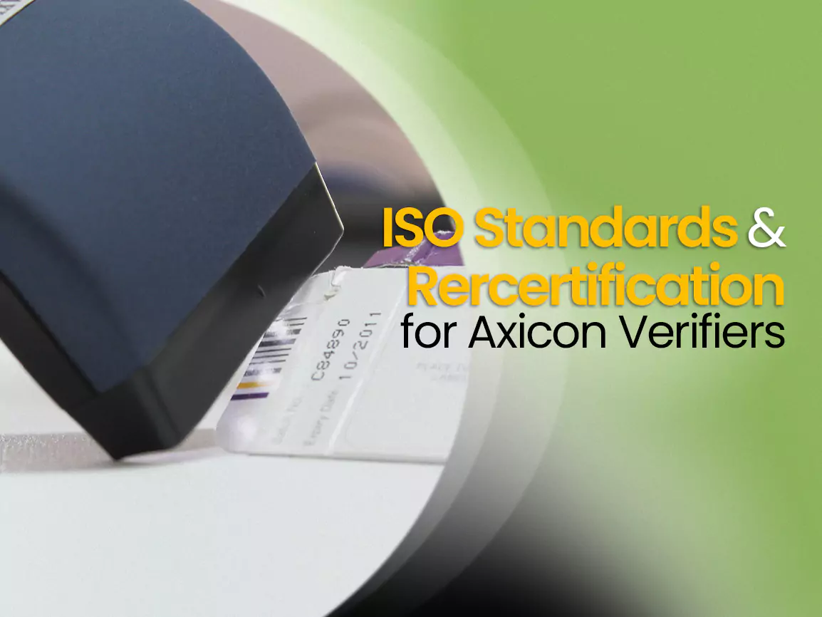 ISO standards & Recertification for axicon verifiers - banner