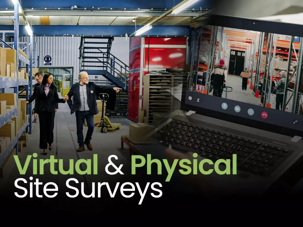 virtual and physical site surveys