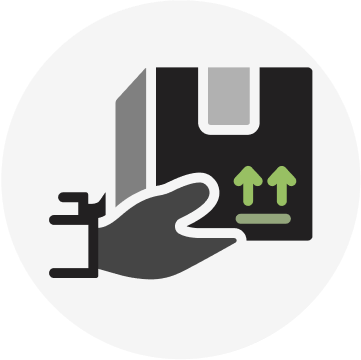 Shipping and logistics icon