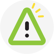 A warning icon representing the risks and legal consequences of failing to comply with Test & Tag regulations.