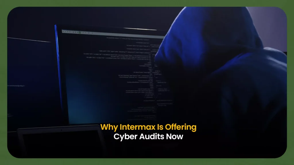 Cybersecurity professional conducting system audit to protect business networks from cyber threats and vulnerabilities
