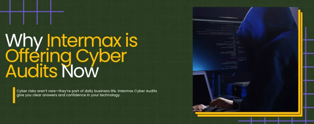 Cybersecurity professional conducting system audit to protect business networks from cyber threats and vulnerabilities